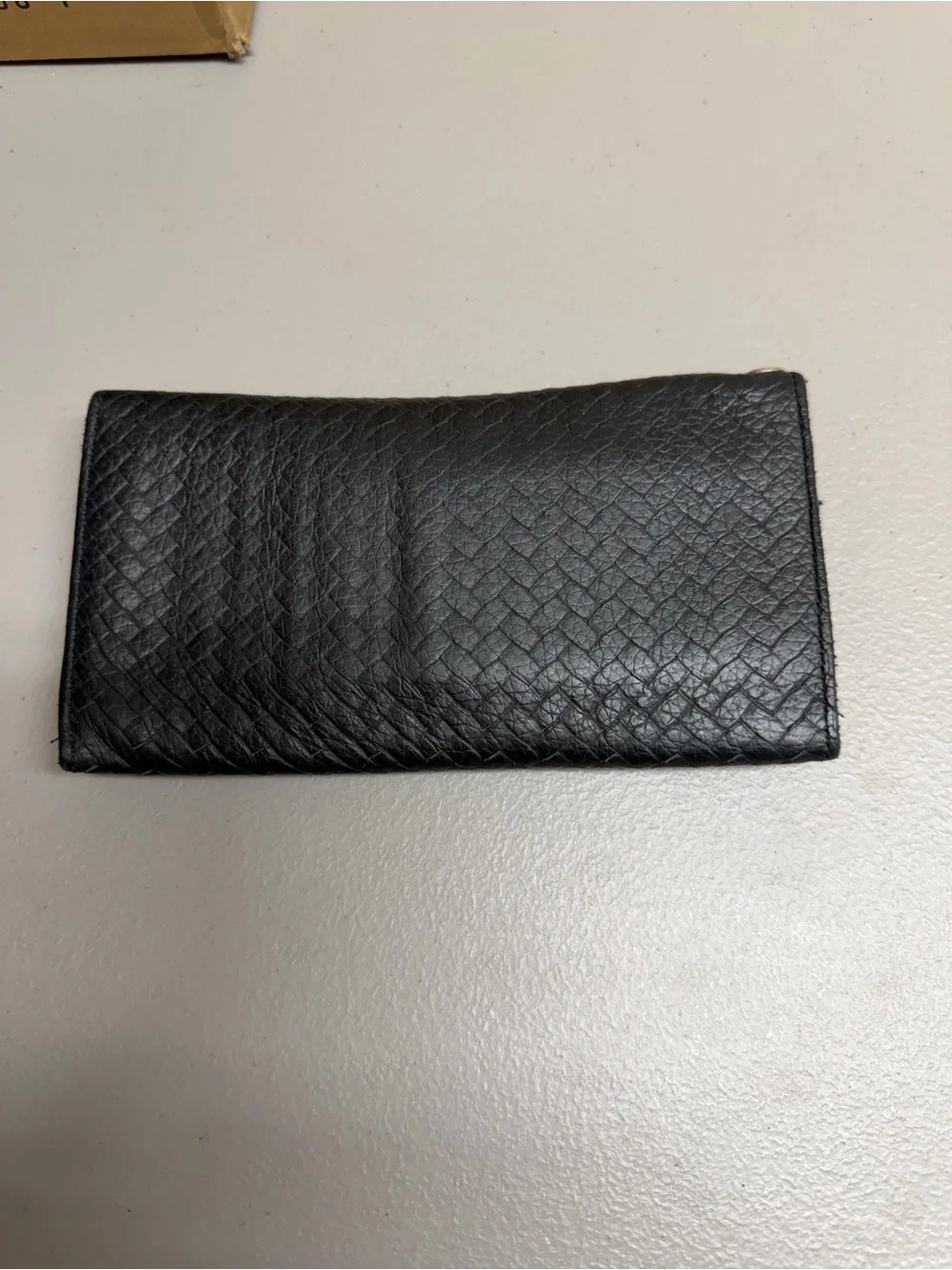 Harley-Davidson Men's Black Leather Trifold Wallet